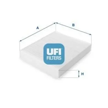 Ford Mondeo 1.6 TDCi 2011-2015 Polen Filtresi - UFI