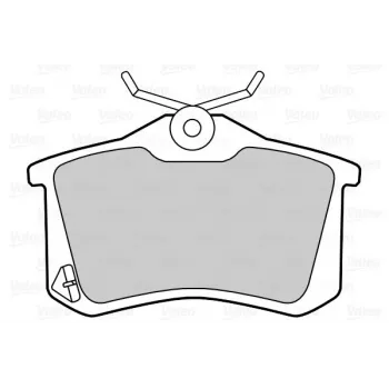 Seat Toledo I, II, III, IV Arka Fren Balatası - VALEO