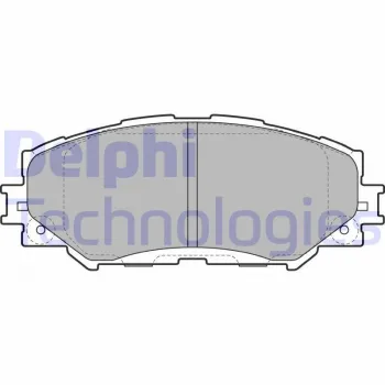 Toyota Corolla 1.33 2007-2012 Ön Fren Balatası - DELPHI