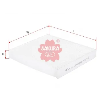 Toyota Hilux 2.5 D-4D 4x4 2010-2015 Polen Filtresi - SAKURA