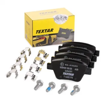 Volkswagen Caddy 1.6 TDi 2010-2015 Arka Fren Balatası - TEXTAR