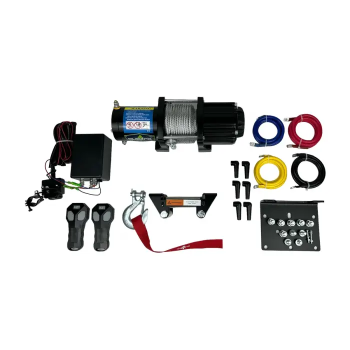 QUATRO 5000lb ATV Vinç Çelik Halatlı
