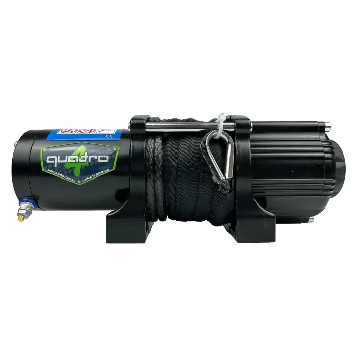 QUATRO 5000lb ATV Vinç Sentetik Halatlı