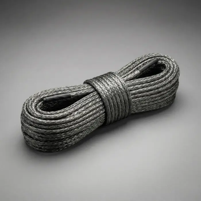 ATV/UTV SENTETİK HALAT 5,5MM 15MT SİYAH