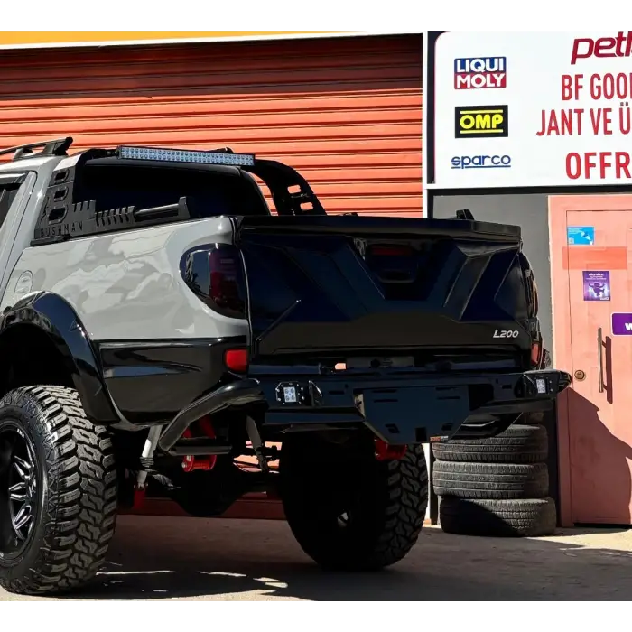 MİTSUBİSHİ L200 2007-2014 BORULU ARKA TAMPON İMALAT