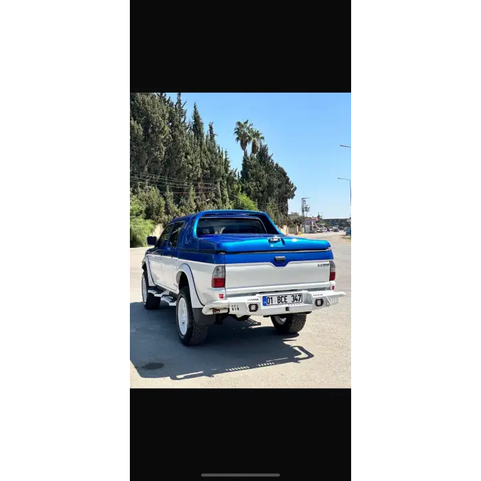 MİTSUBİSHİ L200 2007-2014 BORULU ARKA TAMPON İMALAT