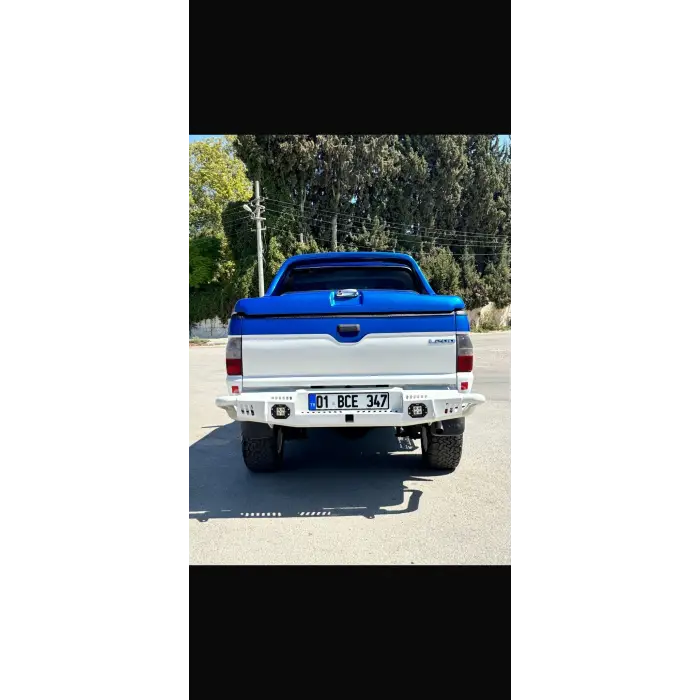 MİTSUBİSHİ L200 2007-2014 BORULU ARKA TAMPON İMALAT