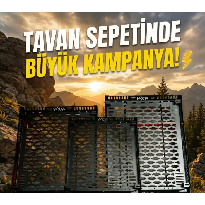 ÜNİVERSAL TAVAN SEPETİ LAZER KESİM THRU 100*120