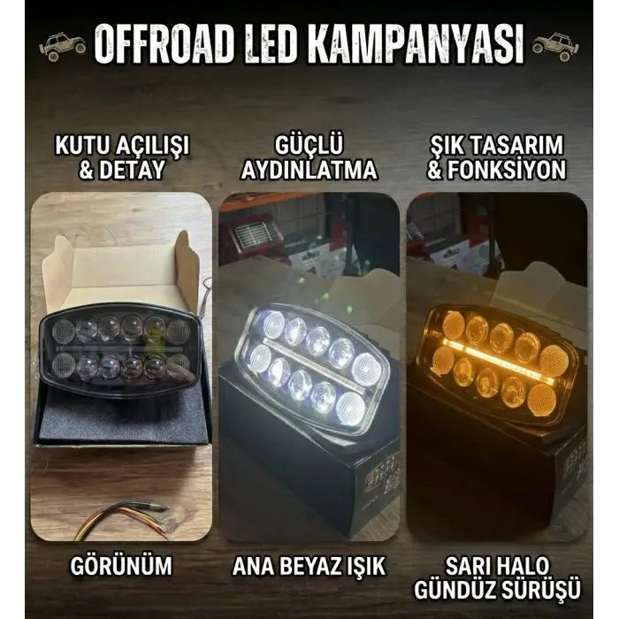 10 İNCH SPARKLE OFFROAD LED (41563)