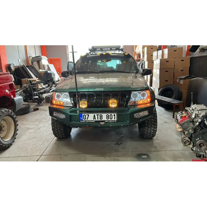 JEEP GRAND CHEROKEE WJ 4.7 ÖN DEMİR TAMPON  (FİYATLARIMIZA KDV DAHİLDİR. )