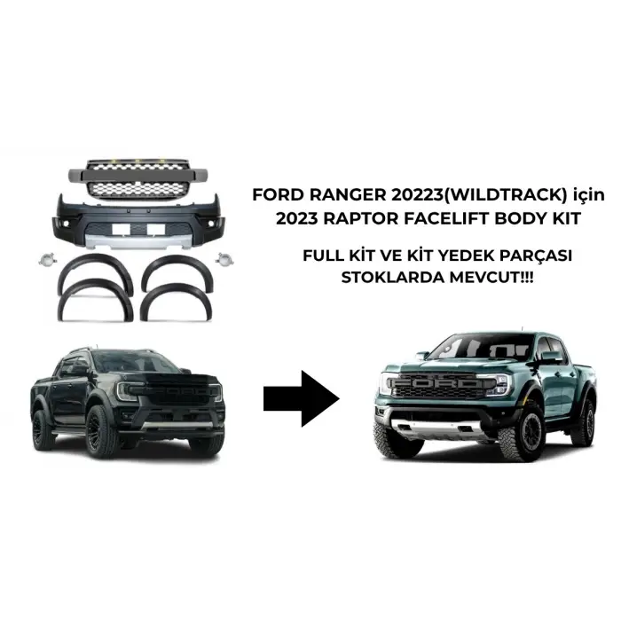 FORD RANGER 2023+ RAPTOR DÖNÜŞÜM KİTİ