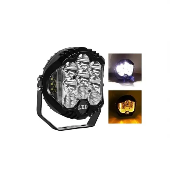 7 İNÇ BEYAZ BAJA LED