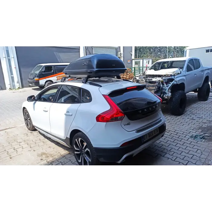Araç Üstü Port Bagaj Tavan Box 390 LT (Siyah)