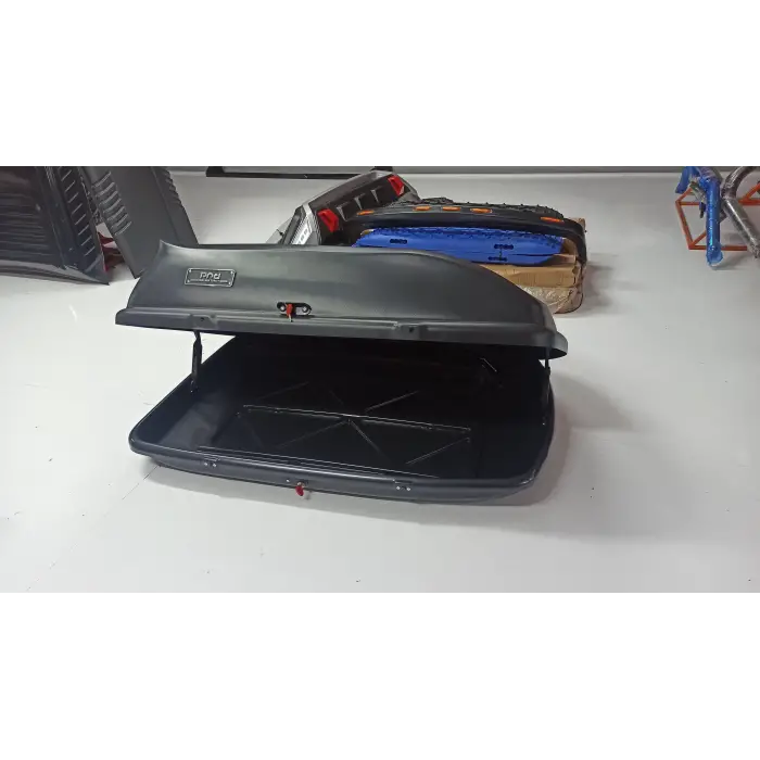 Araç Üstü Port Bagaj Tavan Box 390 LT (Siyah)