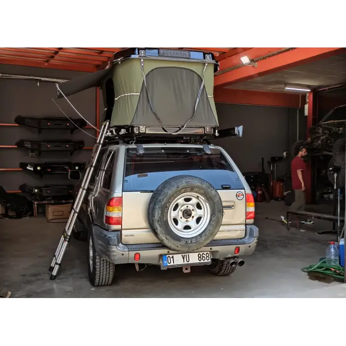 BUSHMAN 4 MEVSİM ARAÇ ÜSTÜ AKORDİYON ÇADIR Binek & Karavan