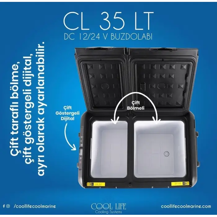 Cool Life CL 35 LİTRE - ARAÇ İÇİ BUZDOLABI