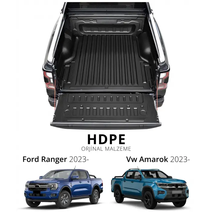 FORD RANGER AMAROK 2023+ 5 PARÇA KASA HAVUZU SDZ