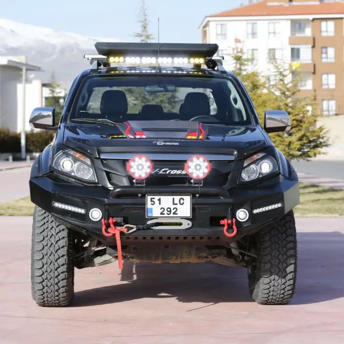 ISUZU DMAX 2012-2017 ÖN DEMİR TAMPON THRU