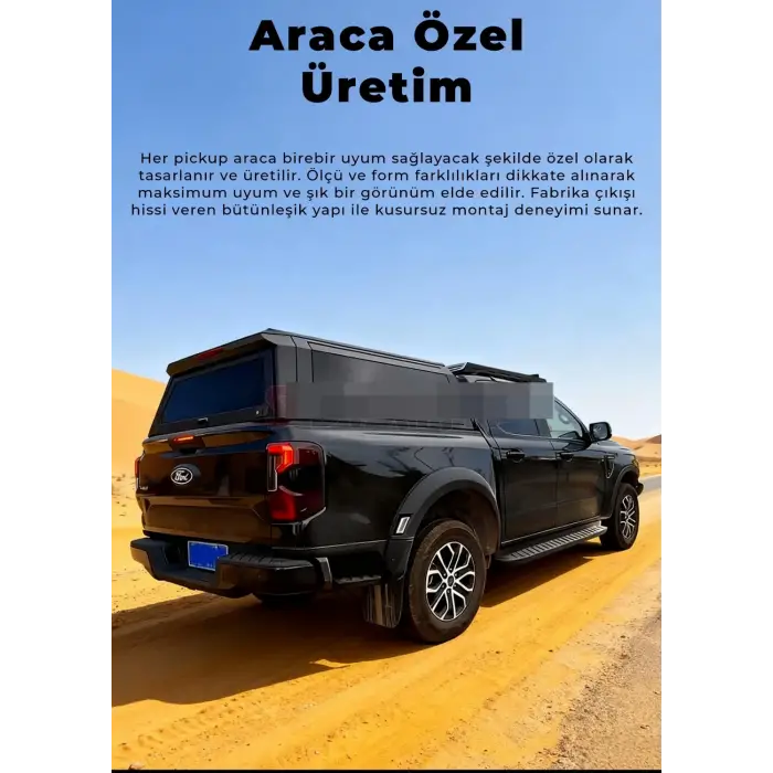 ISUZU DMAX ÇELİK KABİN ÇİFT CAMLI, SÜRGÜLÜ 2019+