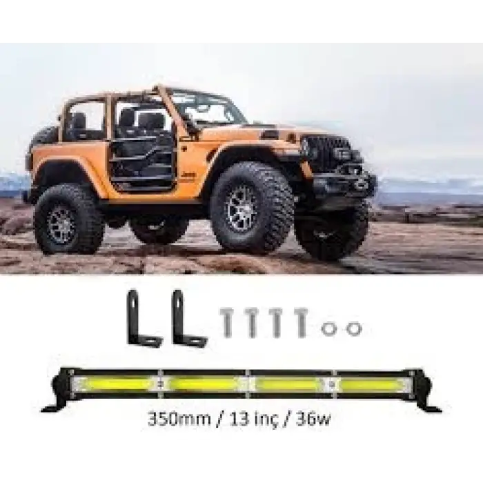 LED BEYAZ 350MM 36WATT 12-24V DXZ-06