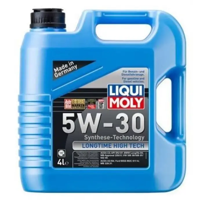 LIQUI MOLY 5W30 LONGTIME HİGH TECH 4 LT Motor Yağı DPF Li 1144