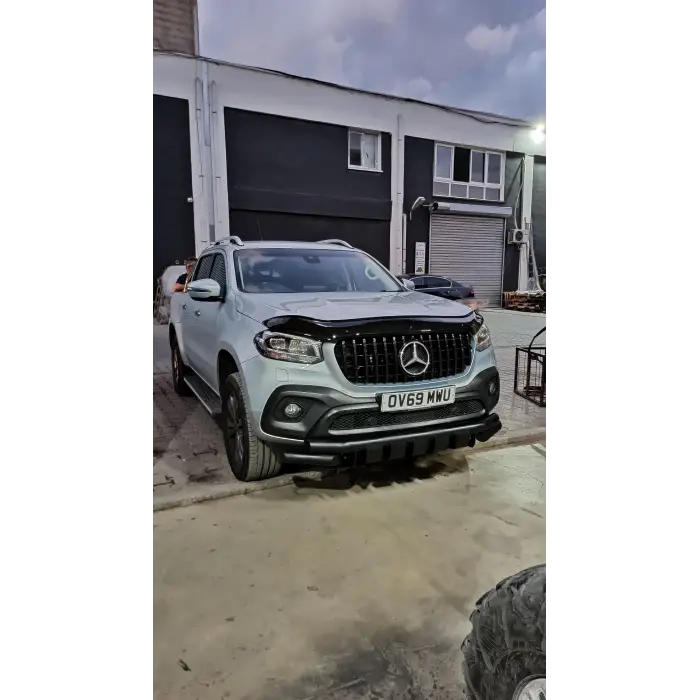 MERCEDES X-CLASS / NİSSAN NAVARA TRIOS STİL ÖN BIYIK TAMPON