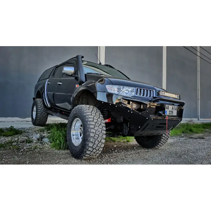 MITSUBISHI L200 2011-2014 ÖN DEMİR TAMPON THRU Yeni Tasarım 2024