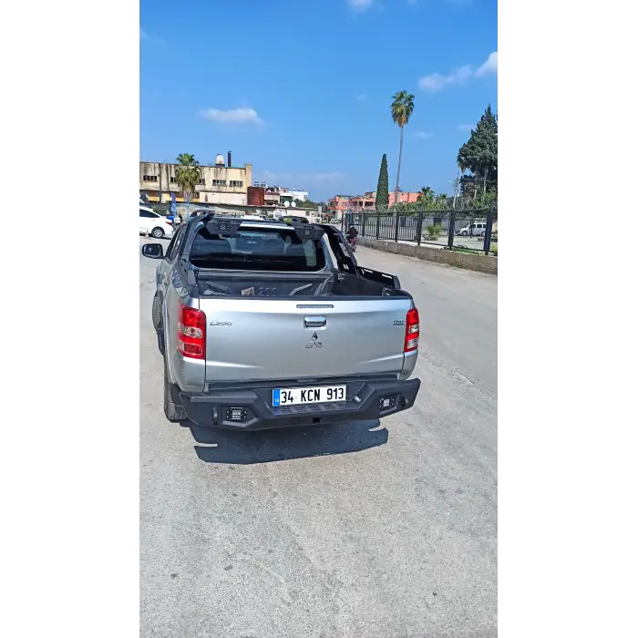 Mitsubishi L200 2015-2019 ARKA DEMİR TAMPON SDX