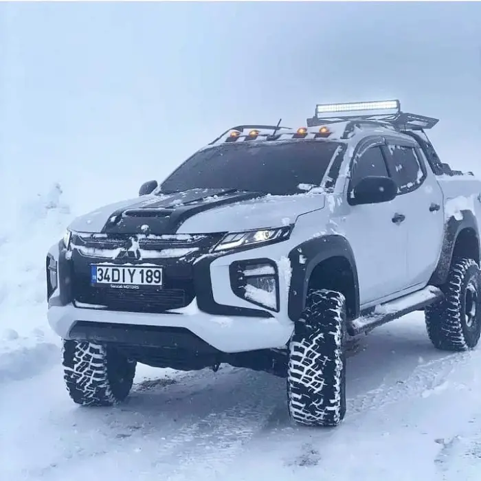 Mitsubishi L200 2019+ MOONVİZÖR Turuncu İTHAL