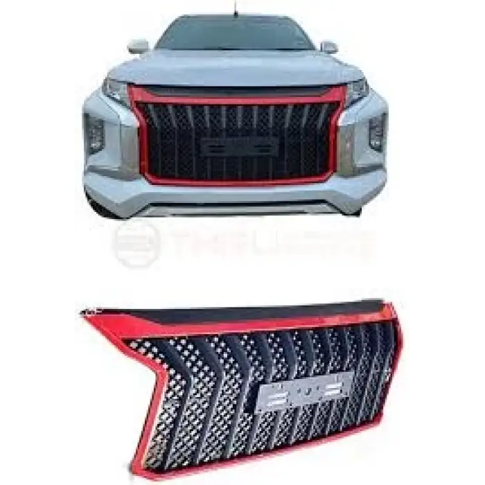 Mitsubishi L200 2019+ Panjur Kırmızı Çizgili