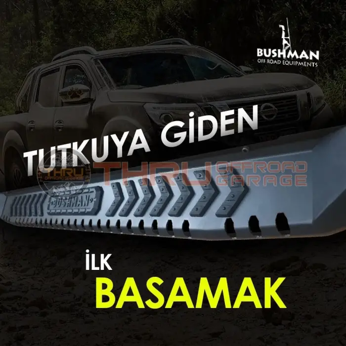 Mitsubishi L200 Ledli Yan Basamak Bushman
