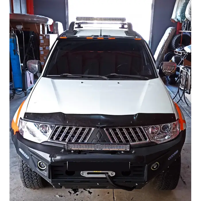 Mitsubishi L200 Şapkalı Moonvizör 2007-2014 (FİBER)