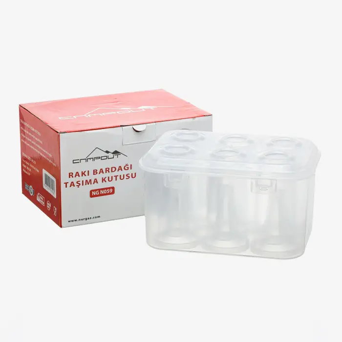 NURGAZ RAKI BARDAĞI TAŞIMA KUTUSU