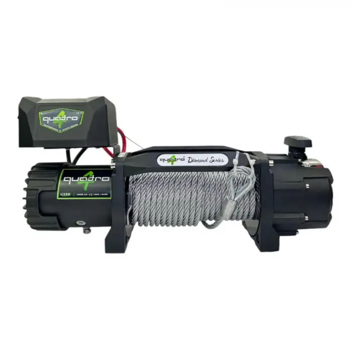 QUATRO 13500LB ÇELİK HALATLI VİNÇ 12V