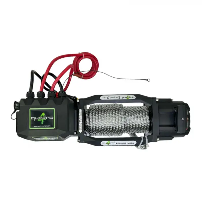 QUATRO 13500LB ÇELİK HALATLI VİNÇ 24V