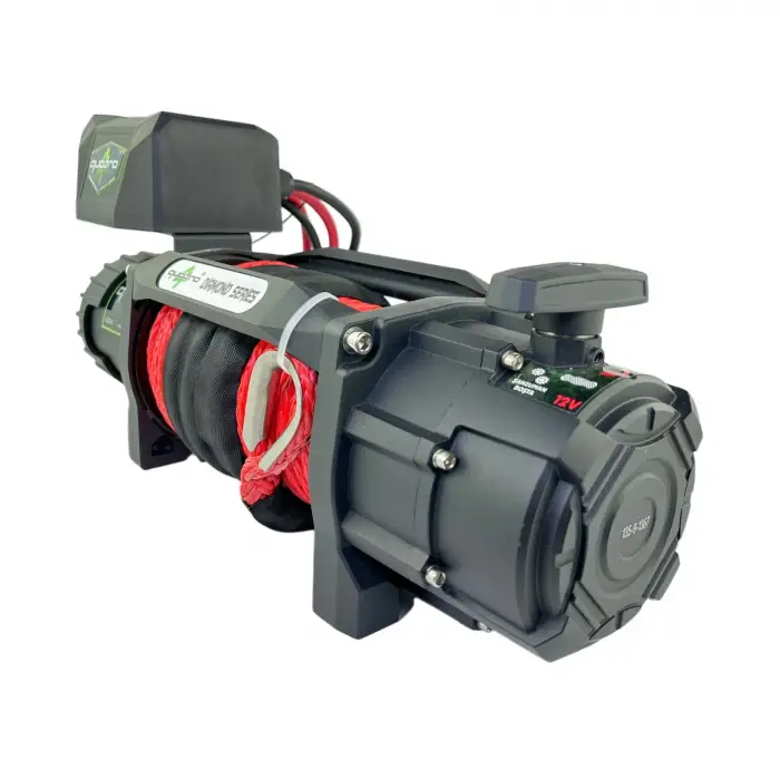 QUATRO 13500LB SENTETİK HALATLI VİNÇ 12V