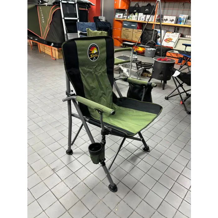 SAVANA KAMP SANDALYESİ (YEŞİL-MAVİ)