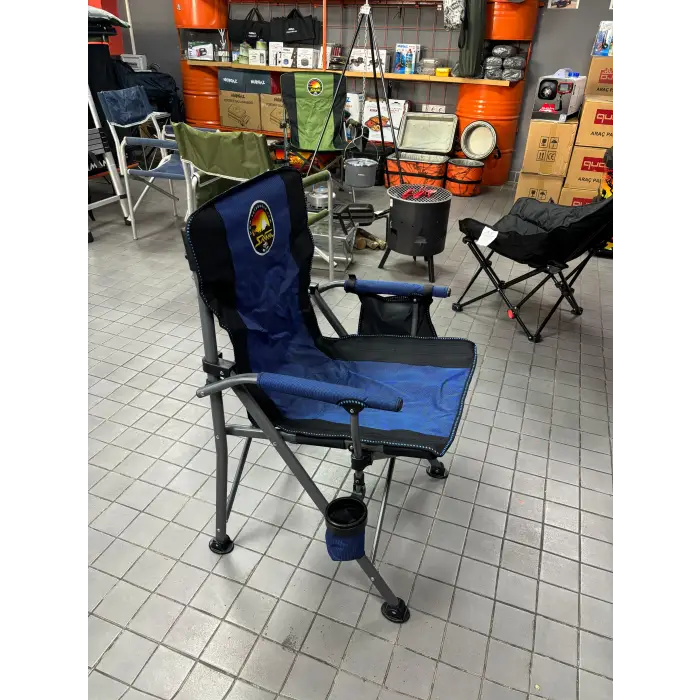 SAVANA KAMP SANDALYESİ (YEŞİL-MAVİ)