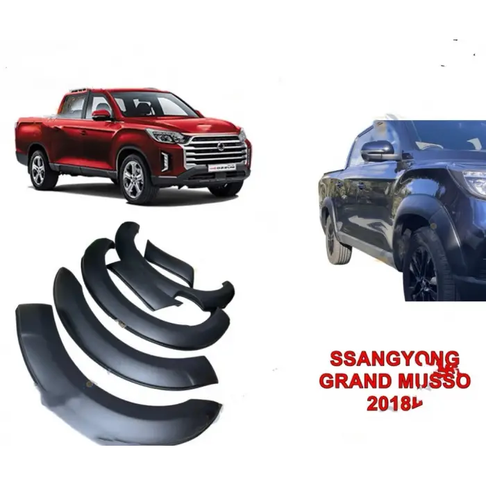 SSANGYONG GRAND MUSSO DODİC SET  6 PRC SİYAH İTHAL