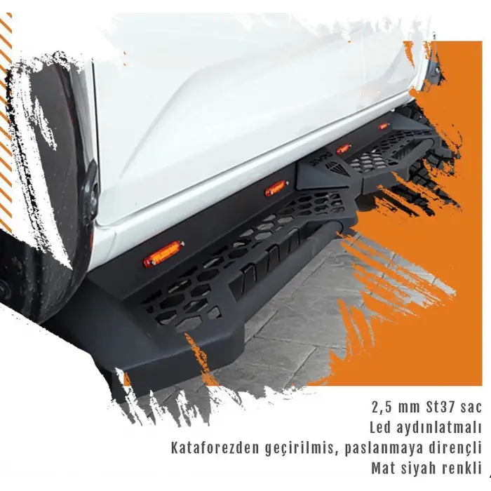 TOYOTA HILUX 15-19 GLADIO YAN BASAMAK