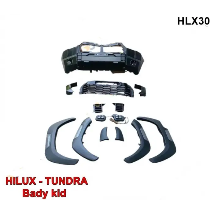 TOYOTA HİLUX 2019> TUNDER TAMPON KİT SET