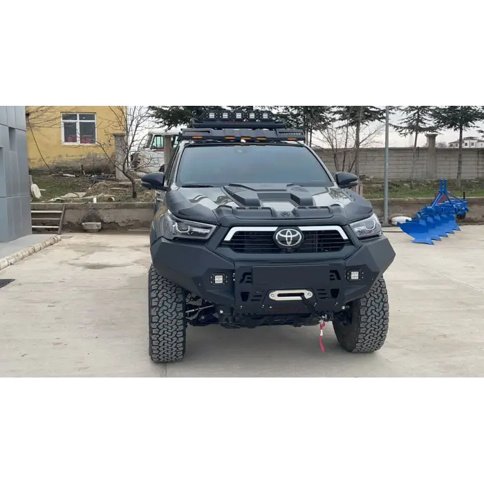 Toyota Hilux 2020+ Ön Demir Tampon DAKAR Sensörlü