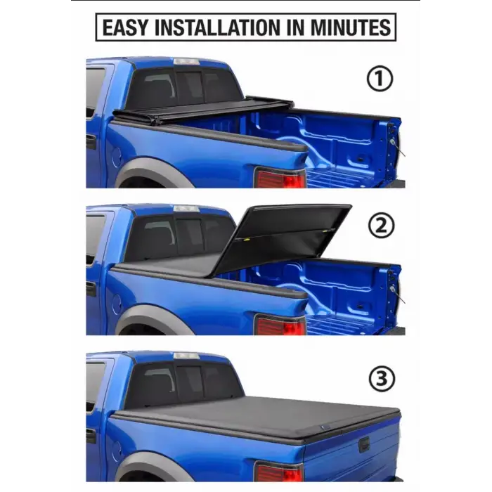 TOYOTA HILUX REVO 15+ İTHAL KATLANIR KAPAK