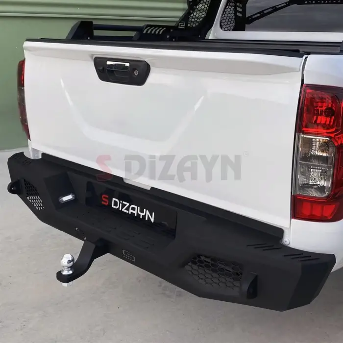 TOYOTA HİLUX REVO 2015+ ARKA DEMİR TAMPON IZGARALI SDX