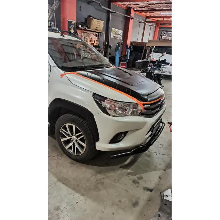 TOYOTA HILUX REVO 2016+ KAPUT HAVALANDIRMA GENİŞ MODEL FİBER