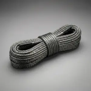 ATV/UTV SENTETİK HALAT 5,5MM 15MT SİYAH