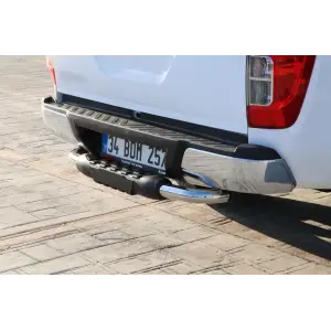 SSANGYONG MUSSO GRAND ARKA TAMPON KORUMA DEMİRİ KROM – DİAMOND