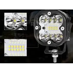 BEYAZ 12LED 36WATT 12-24V Çakarlı FD66W JCK10