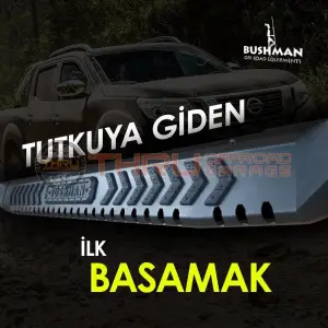 Ford Ranger Ledli Yan Basamak Bushman
