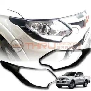 MITSUBISHI L200 2015-2019 FAR ÇERÇEVESİ SİYAH